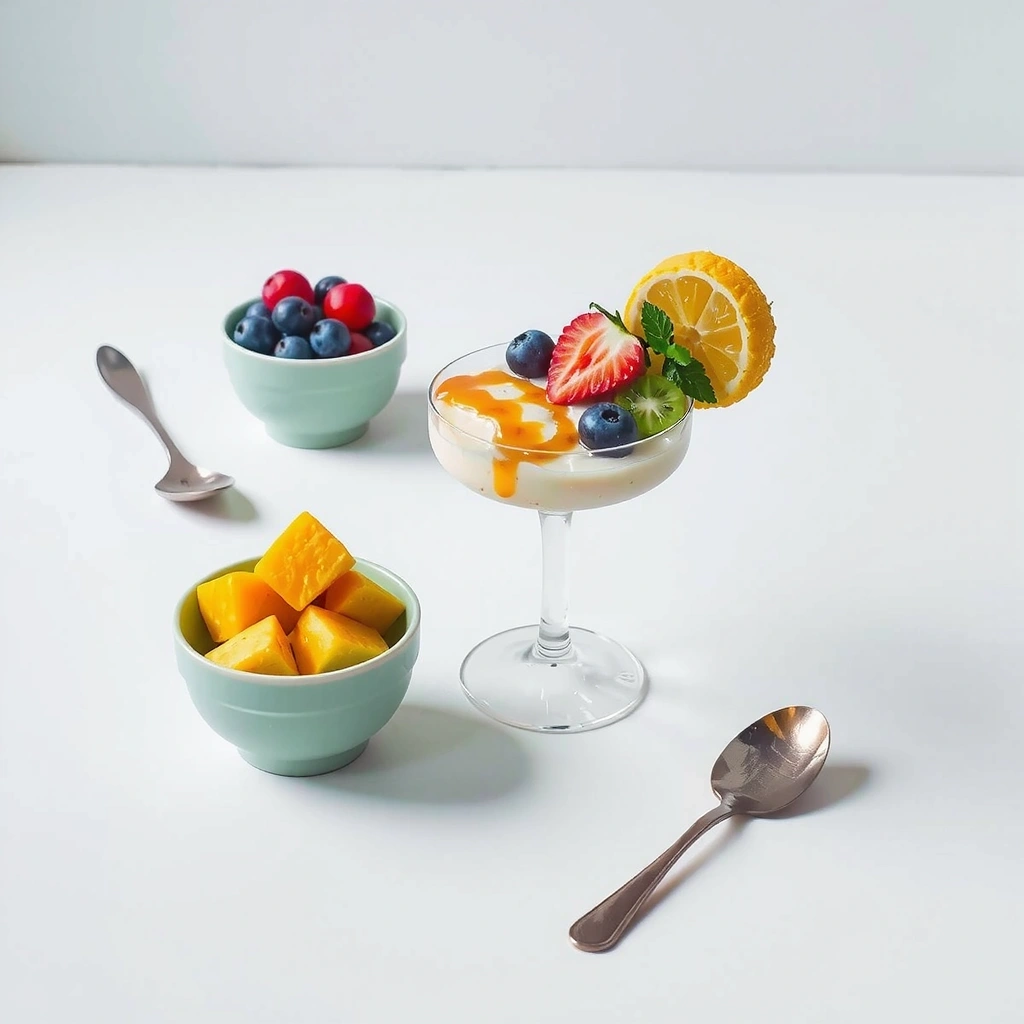 Low FODMAP Es Cendol dessert